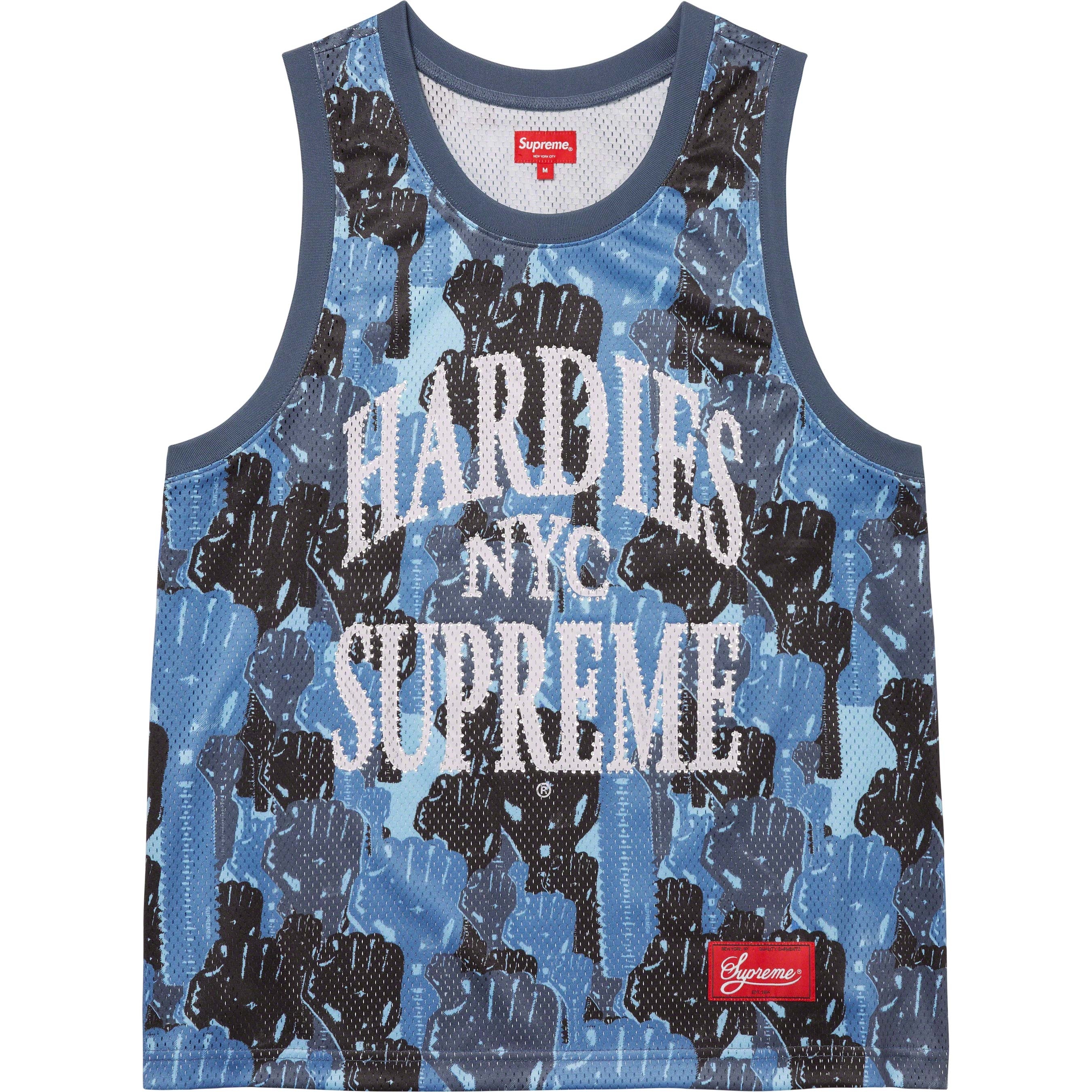 Supreme/Hardies Camo Basketball Jersey view 5